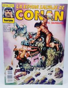 EXCELENTE ESTADO SERIE ORO LA ESPADA SALVAJE DE CONAN 124...