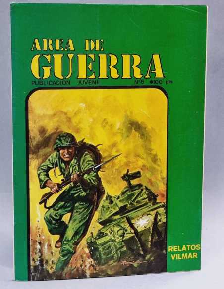 MUY BUEN ESTADO AREA DE GUERRA 6 RELATOS EDICIONES VILMAR