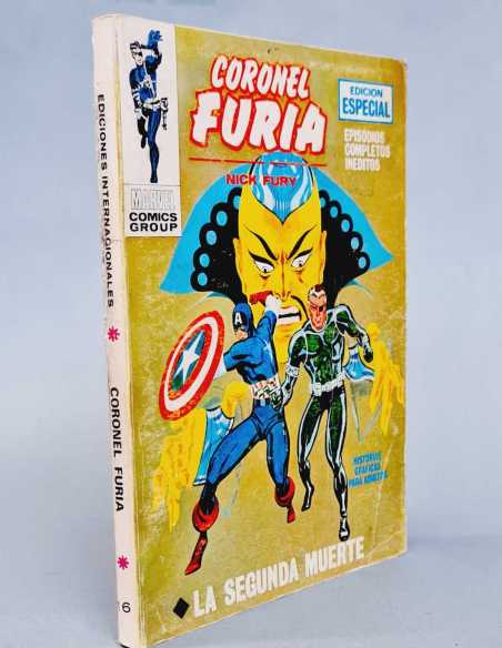 CORONEL FURIA 16 LA SEGUNDA MUERTE NORMAL ESTAD TACO EDICIONES VERTICE