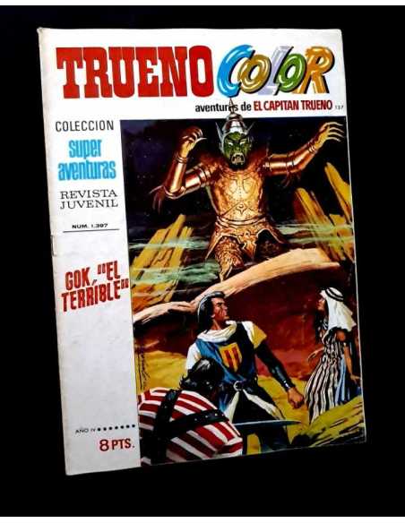 MUY BUEN ESTADO EL CAPITAN TRUENO COLOR 137 COLECCION SUPER AVENTURAS 1387 BRUGUERA