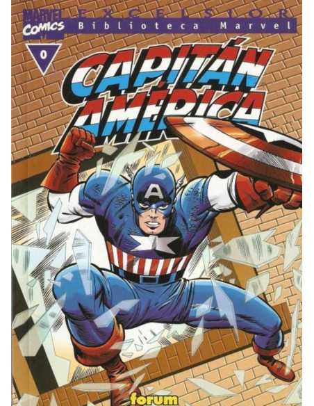 SUELTOS PREGUNTAR EXCELENTE ESTADO CAPITAN AMERICA COMPLETA BIBLIOTECA MARVEL FORUM COMICS EXCELSIOR