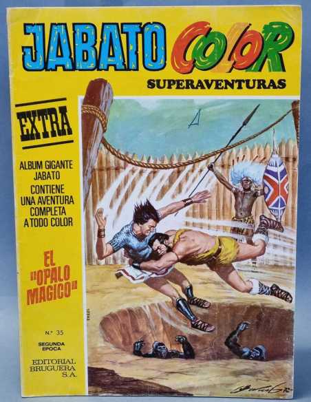 BUEN ESTADO JABATO COLOR 35 BOLI EXTRA SUPER AVENTURAS BRUGUERA
