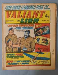 PRIMERAS APARICIONES VALIANT CAPTAIN HURRICANE 1974...