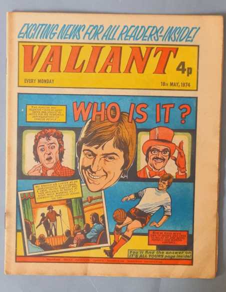 PRIMERAS APARICIONES VALIANT KELLY HERMANOS WILD VERTICE 1974 FLEETWAY UK ORIGINAL EXCELENTE ESTADO