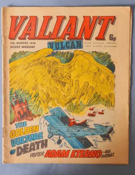 PRIMERAS APARICIONES VALIANT CAPITAN HURRICANE VERTICE 1964 FLEETWAY UK ORIGINAL EXCELENTE ESTADO