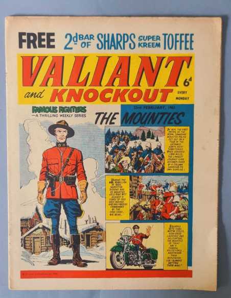PRIMERAS APARICIONES VALIANT KELLY VERTICE 1963 FLEETWAY UK ORIGINAL EXCELENTE ESTADO