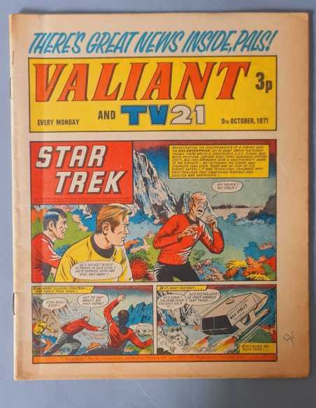 PRIMERAS APARICIONES VALIANT KELLY HERMANOS WILD VERTICE 1971 FLEETWAY UK ORIGINAL EXCELENTE ESTADO