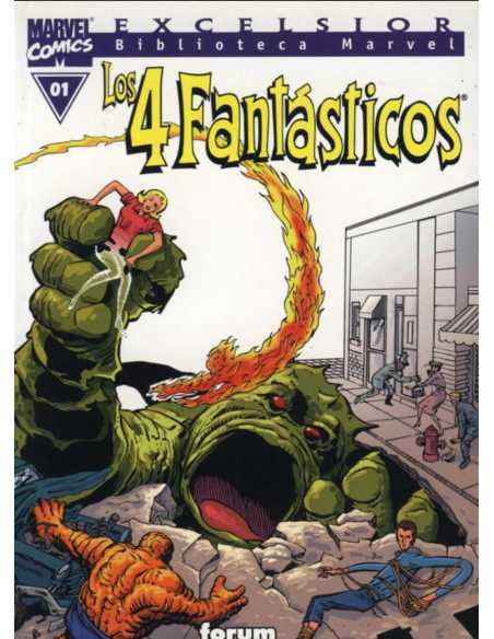EXCELENTE COLECCION COMPLETA LOS 4 FANTASTICOS BIBLIOTECA SUELTOS PREGUNTAR MARVEL EXCELSIOR FORUM