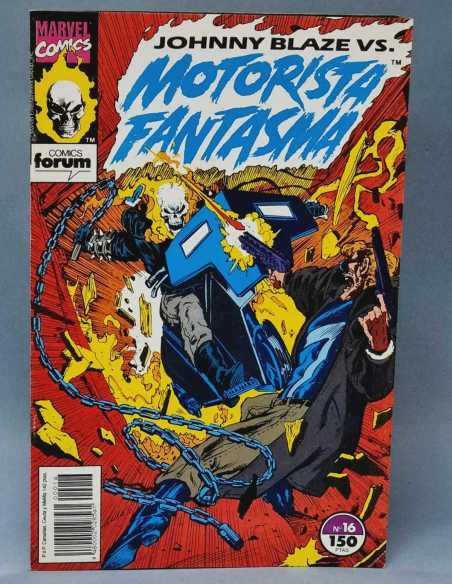 EXCELENTE ESTADO MOTORISTA FANTASMA 16 GRAPA MARVEL COMICS FORUM