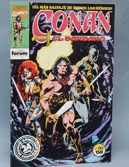 EXCELENTE ESTADO CONAN EL BARBARO 182 VOL1 VOL.1 MARVEL COMICS FORUM