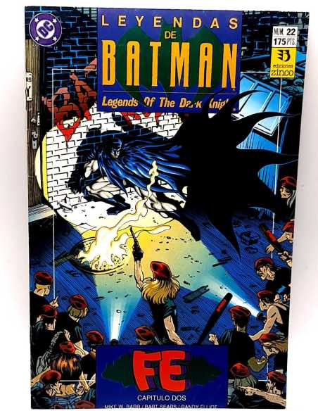 EXCELENTE ESTADO LEYENDAS DE BATMAN 22 FE ZINCO DC COMICS