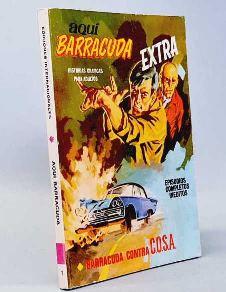 EXCELENTE ESTADO AQUI BARRACUDA 1 BARRACUDA CONTRA COSA TACO EDITORIAL VERTICE