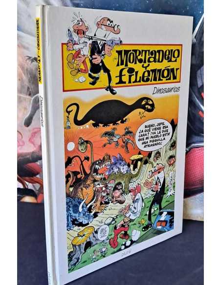 MUY BUEN ESTADO MORTADELO Y FILEMON DINOSAURIOS EDICIONES B PLURAL