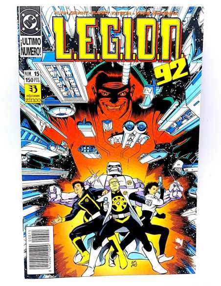 EXCELENTE ESTADO LEGION 92 NUMERO 15 DC GRAPA ZINCO