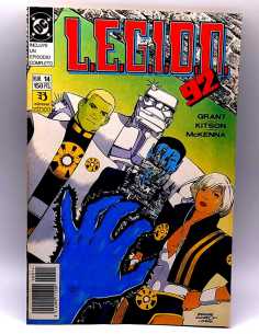 EXCELENTE ESTADO LEGION 92 NUMERO 14 DC GRAPA ZINCO