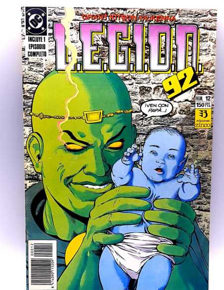 EXCELENTE ESTADO LEGION 92 NUMERO 12 DC GRAPA ZINCO