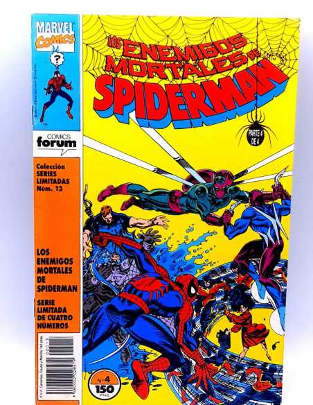EXCELENTE ESTADO LOS ENEMIGOS MORTALES DE SPIDERMAN 13 FORUM COMICS GRAPA