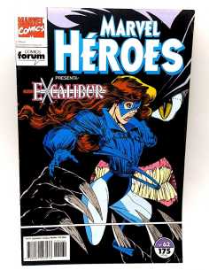 EXCELENTE ESTADO MARVEL HEROES 62 FORUM COMICS GRAPA