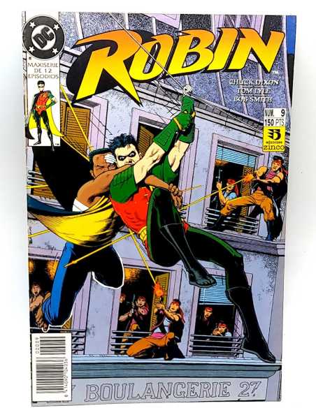 EXCELENTE ESTADO ROBIN 9 ZINCO DC COMICS GRAPA