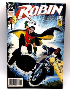 EXCELENTE ESTADO ROBIN 10 ZINCO DC COMICS GRAPA
