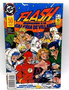 EXCELENTE ESTADO FLASH 2 ZINCO DC COMICS GRAPA