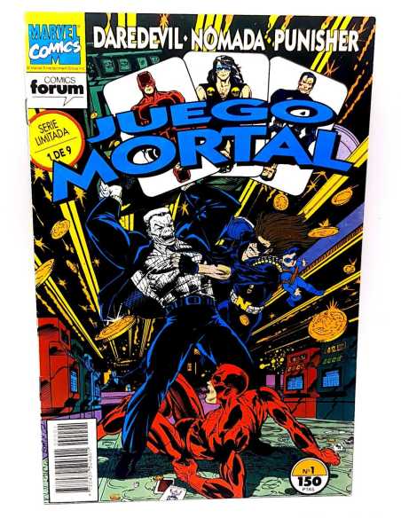 EXCELENTE ESTADO JUEGO MORTAL 1 FORUM COMICS GRAPA