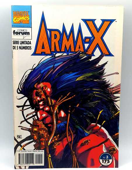 EXCELENTE ESTADO ARMA X 3 FORUM COMICS GRAPA