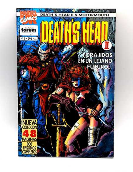 EXCELENTE ESTADO DEATHS HEAD II MOTORMOUTH 3 FORUM COMICS GRAPA