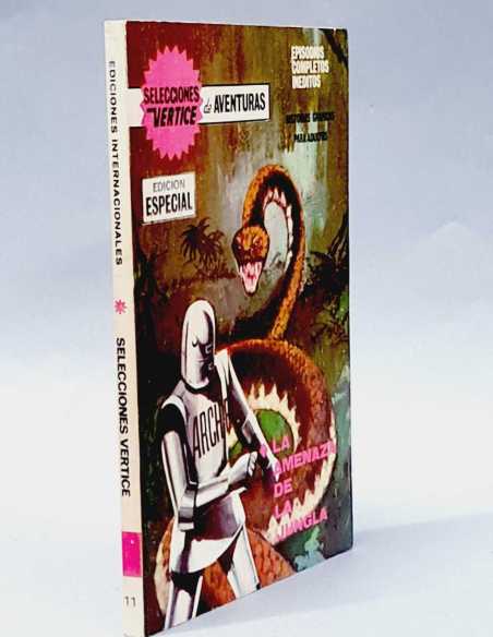 EXCELENTE ESTADO SELECCIONES VERTICE 11 LA AMENAZA DE AL JUNGLA TACO EDICIONES VERTICE