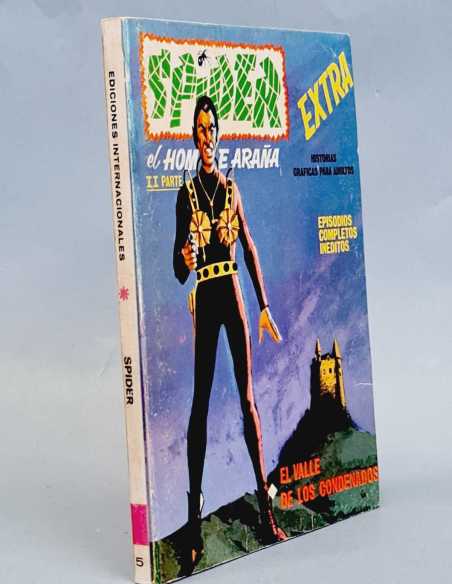 MUY BUEN ESTADO SPIDER 5 EL VALLE DE LOS CONDENADOS TACO EDICIONES VERTICE