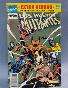 CASI EXCELENTE LOS NUEVOS MUTANTES EXTRA DE VERANO MARVEL...