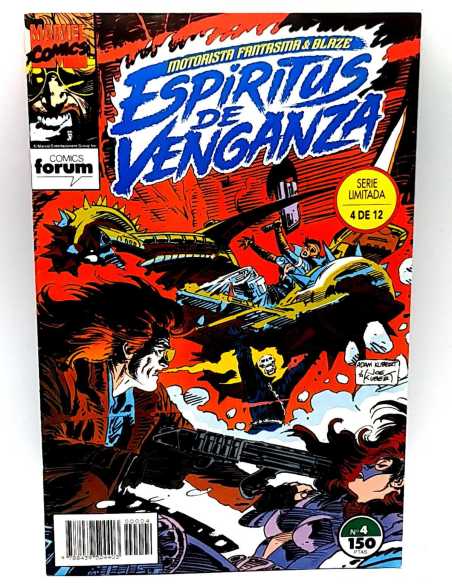 EXCELENTE ESTADO ESPIRITUS DE VENGANZA 4 MOTORISTA FANTASMA BLAZE FORUM COMICS GRAPA