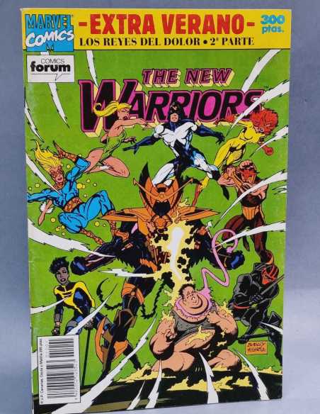 CASI EXCELENTE THE NEW WARRIORS EXTRA VERANO MARVEL COMICS FORUM