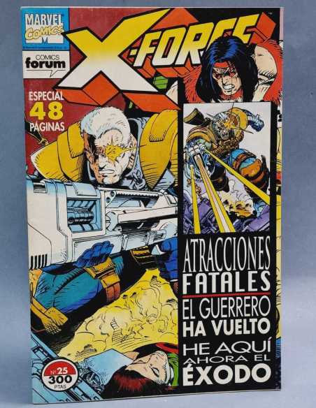CASI EXCELENTE X FORCE 25 ESPECIAL EXTRA MARVEL COMICS FORUM