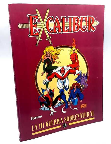 CASI EXCELENTE ESTADO EXCALIBUR 15 LA III GUERRA SOBRENATURAL FORUM COMICS TOMO