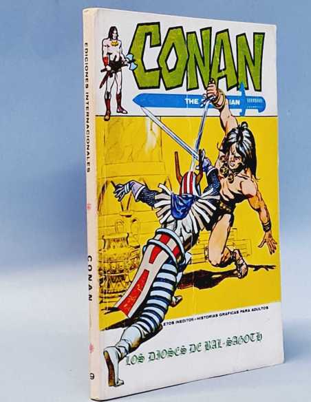 CONAN 9 LOS DIOSES DE BAL SAGOTH TACO NORMAL ESTADO EDICIONES VERTICE