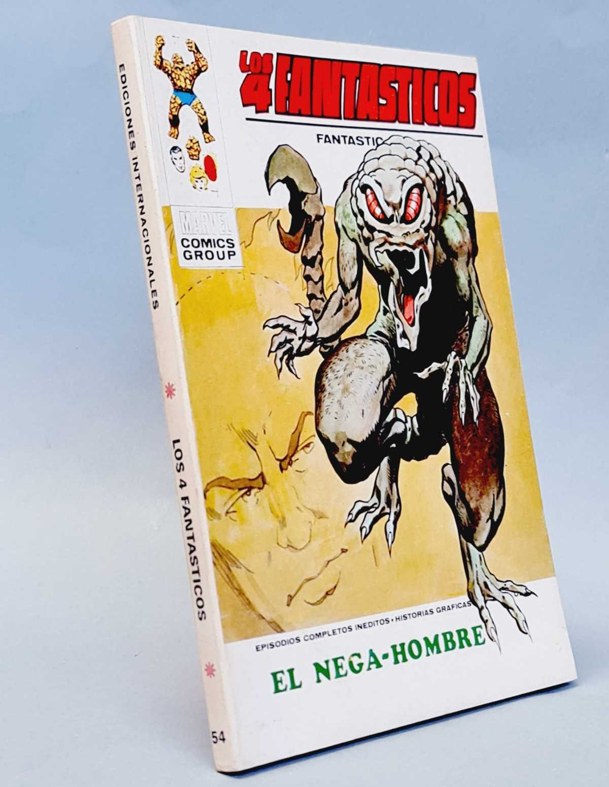 CASI EXCELENTE ESTADO LOS 4 FANTASTICOS 54 EL NEGA-HOMBRE TACO EDIC...