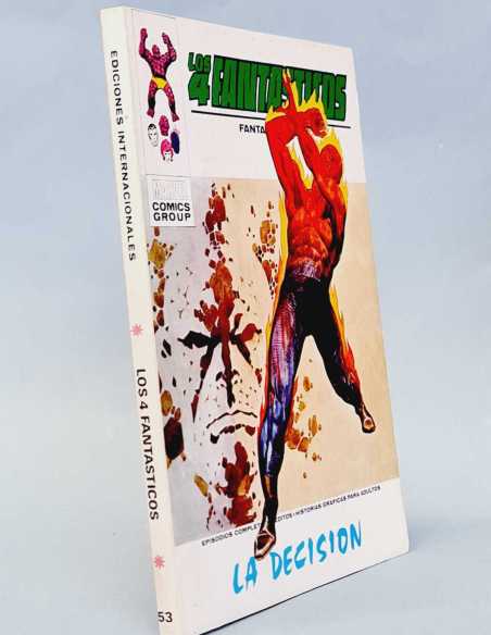 EXCELENTE ESTADO LOS 4 FANTASTICOS 53 LA DECISION TACO EDICIONES INTERNACIONALES VERTICE