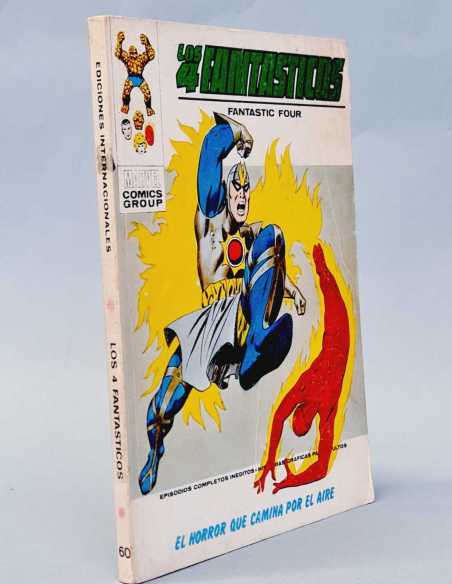 LOS 4 FANTASTICOS 60 EL HORROR QUE CAMINA POR EL AIRE NORMAL ESTADO TACO EDICIONES VERTICE