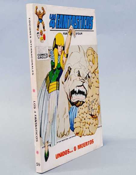 MUY BUEN ESTADO LOS 4 FANTASTICOS 59 UNIDOS O MUERTOS TACO EDICIONES INTERNACIONALES VERTICE