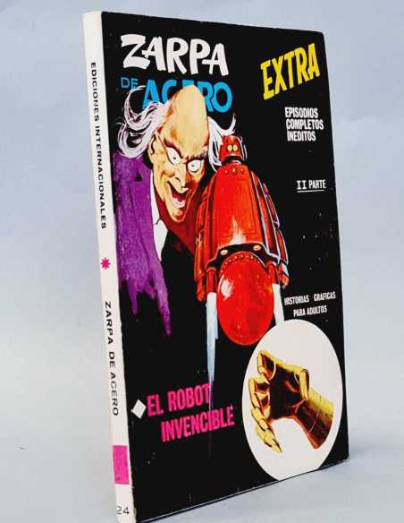 EXCELENTE ESTADO ZARPA DE ACERO 24 EL ROBOT INVENCIBLE TACO EDICIONES INTERNACIONALES VERTICE
