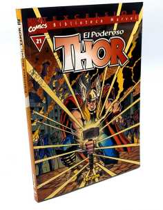 EXCELENTE ESTADO BIBLIOTECA MARVEL THOR 21 EL PODEROSO...