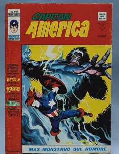 MUY BUEN ESTADO CAPITAN AMERICA 18 MAS MONSTRUO QUE...