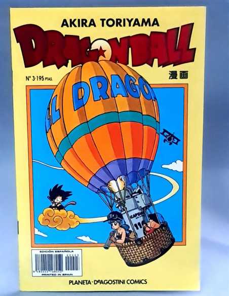 DE KIOSCO DRAGON BALL 3 SERIE AMARILLA PLANETA MANGA COMICS