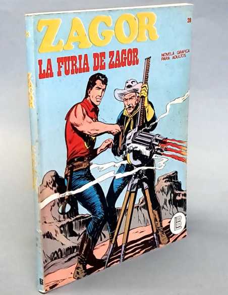 MUY BUEN ESTADO ZAGOR 28 LA FURIACDE ZAGOR BURU-LAN