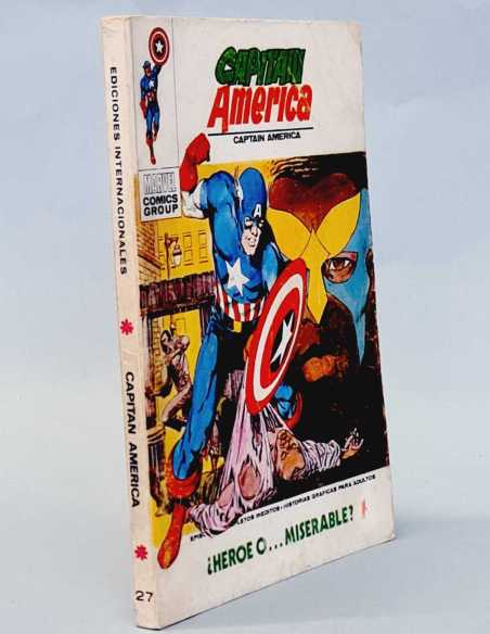 CAPITAN AMERICA 27 HÉROE O MISERABLE NORMAL ESTADO MARVEL TACO EDICIONES VERTICE