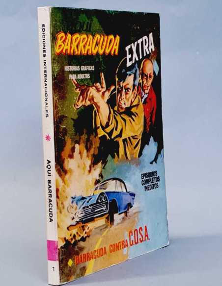 MUY BUEN ESTADO AQUI BARRACUDA 1 CONTRA COSA TACO EDICIONES VERTICE