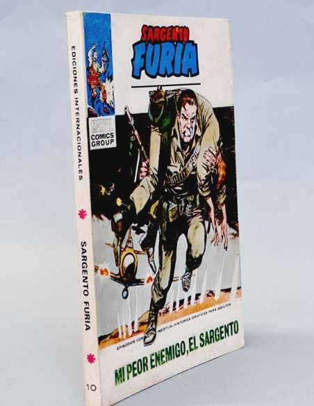 MUY BUEN ESTADO SARGENTO FURIA 10 MI PEOR ENEMIGO EL SARGENTO VOL1 VOL.1 TACO EDICIONES VERTICE