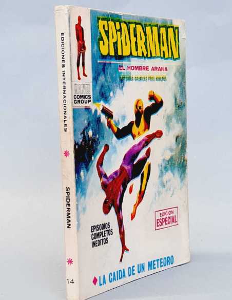 BUEN ESTADO SPIDERMAN 14 LA CAÍDA DE UN METEORO PRIMERA EDICIÓN TACO SPIDER-MAN VERTICE