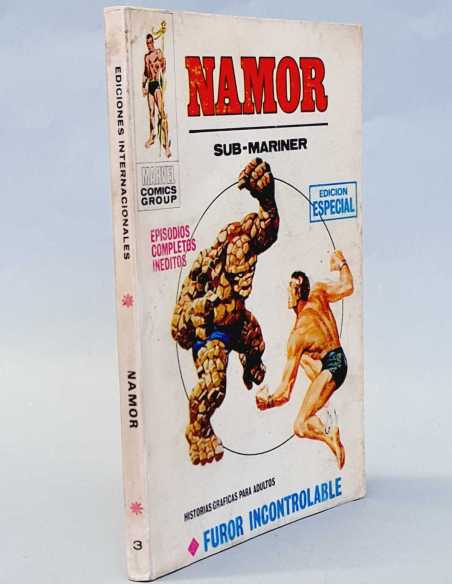 NAMOR 3 FUROR INCONTROLABLE NORMAL ESTADO TACO EDICIONES VERTICE